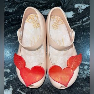 Vivienne Westwood x Mini Melissa girls’ UltraGirl Mary Janes size 1US / 32EU